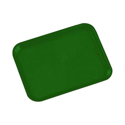 Fast Food Tray 35 x 27 x 2 cm Green   HorecaStore