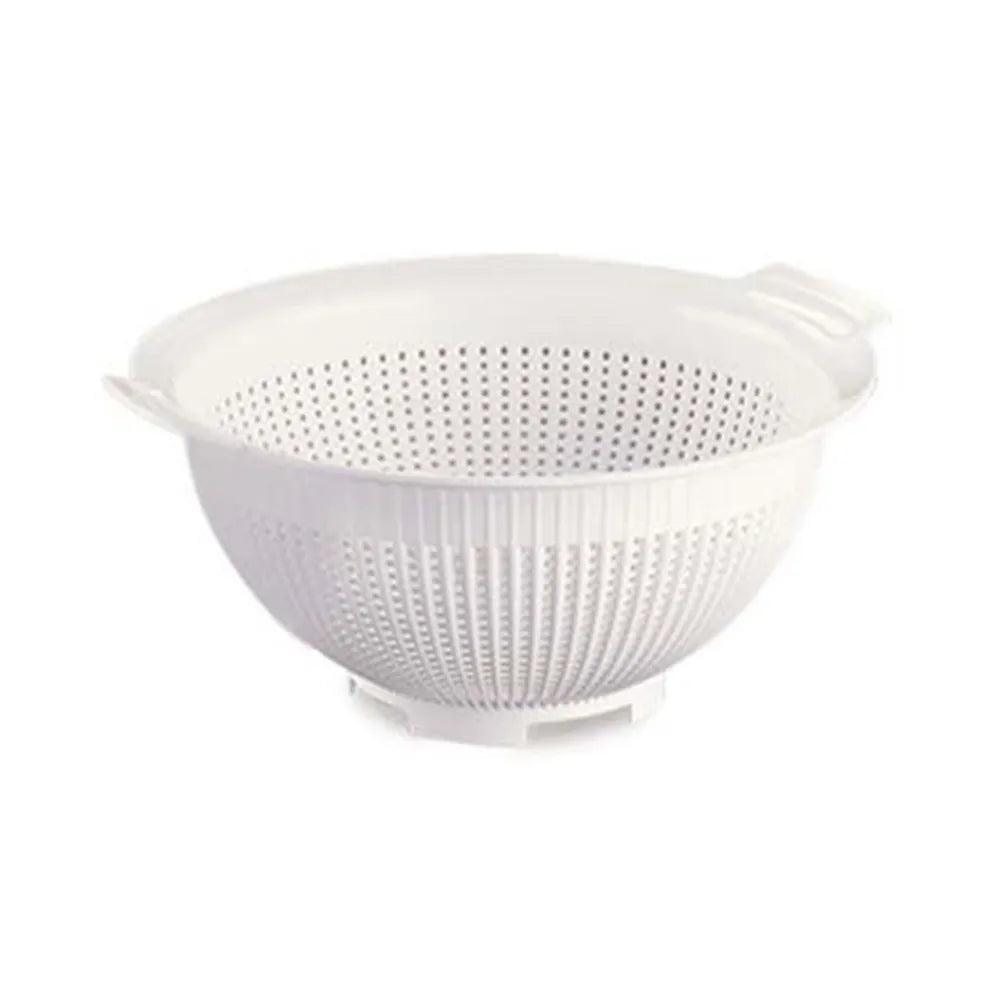 Round Colander White 23.5 x 10.5 cm   HorecaStore