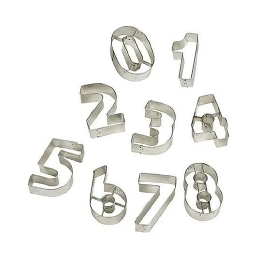 Number Cookie Cutters 11 x 6 x 3 cm   HorecaStore