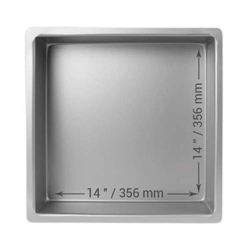 PME Aluminium Square Cake Pan 10.16 cm x 35.56 cm x 35.56 cm