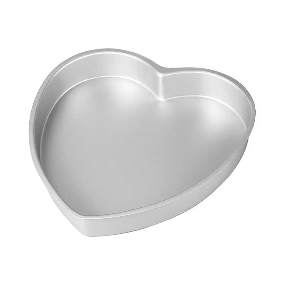 Aluminum Heart Cake Pan 20.32 x 7.62 cm   HorecaStore