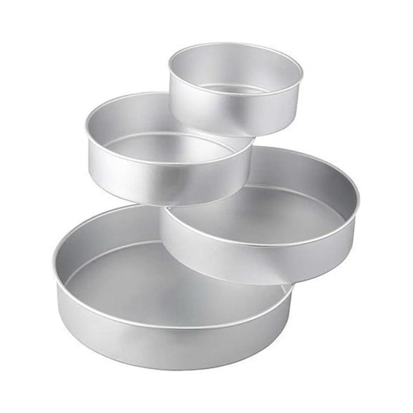 Aluminium Round Cake Pan 10.1 x 20.3 cm   HorecaStore