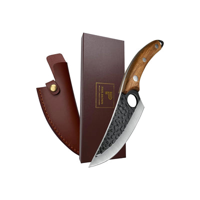 Paul Brown High Carbon Steel Boning Knife With Wooden Handle, Blade Length 15 cm