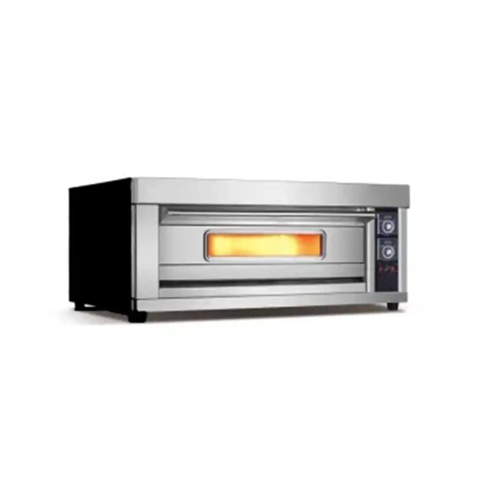 capinox wfc 102d stainless steel electric oven with timer infrared heating mechanism large scale visual glass 1 layer with 2 trays electric power 6 6 kw 122 x 85 x 58 cm