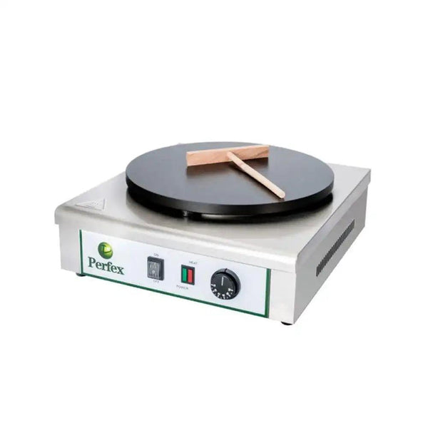 mariot ecm 1 stainless steel single head crepe maker electric power 3 kw 45 x 50 x 18 cm