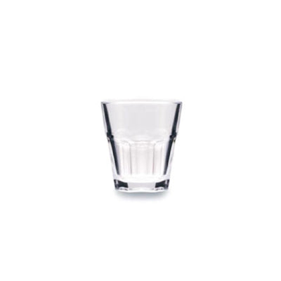 Tribeca Exclusive Prisma Polycarbonate Shot Glass 40 ml Pc, BOX QUANTITY 100 PCS