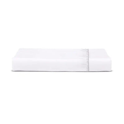 ths giza cotton extra super king fitted bed sheet white