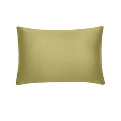 THS Giza Cotton Oxford Pillow Cover Pair Slit Green