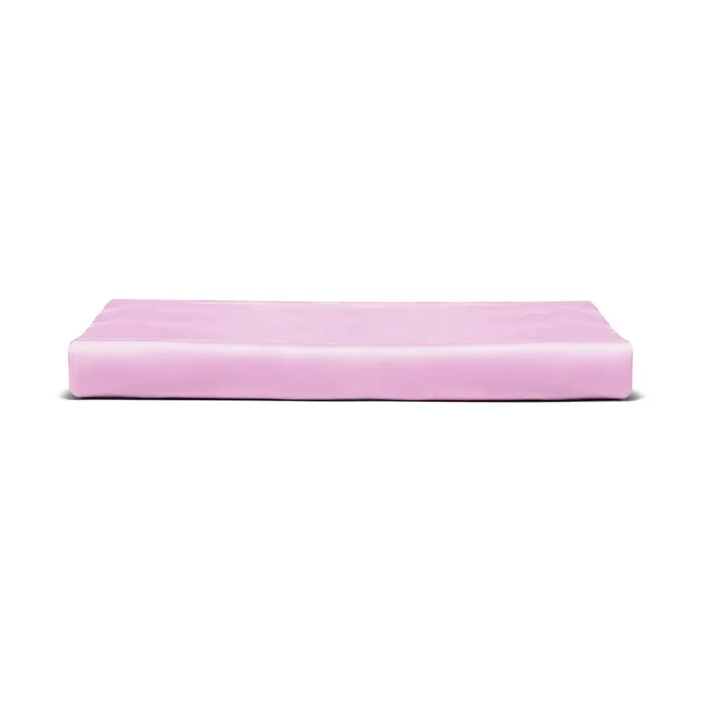 ths giza cotton queen flat bed sheet mauve