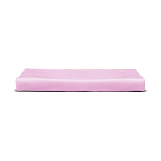 ths giza cotton queen flat bed sheet mauve