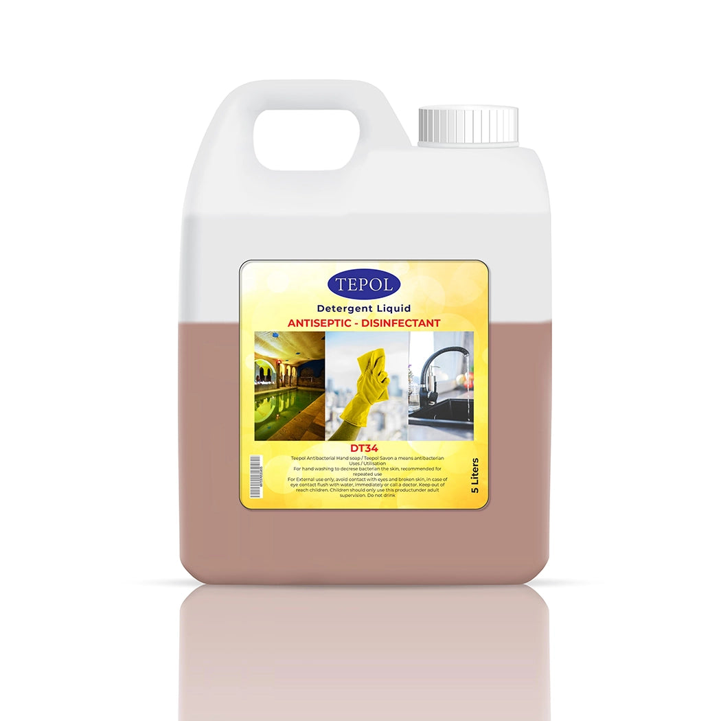 THS TEPOL Pin Disinfectant, 5 Ltr, 12 can