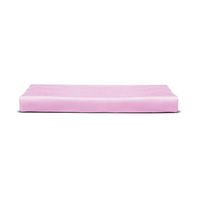 ths giza cotton super king flat bed sheet mauve