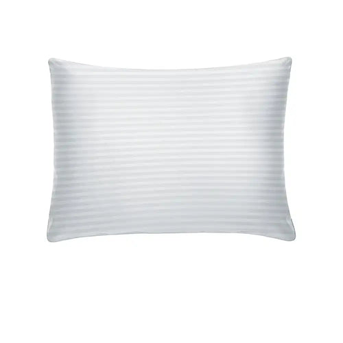 THS Zen Stripes Cotton Pillowcase Pair Grey