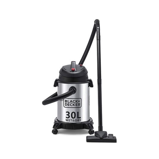 Black & Decker Wet And Dry Vacuum Cleaner, 30 L, 1610 W