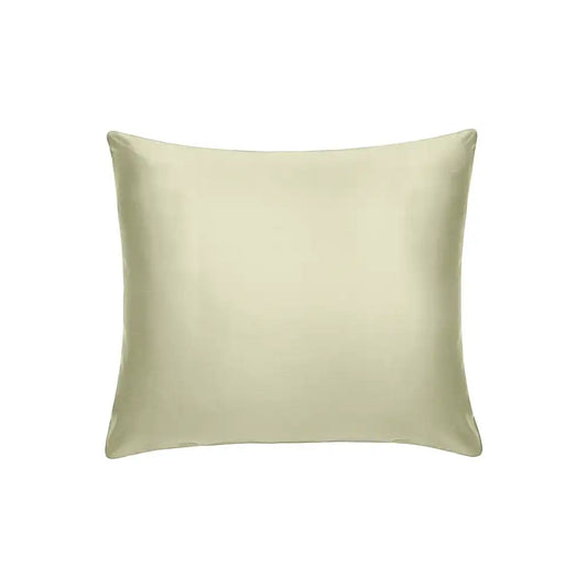 ths giza cotton small cushion cover silver green