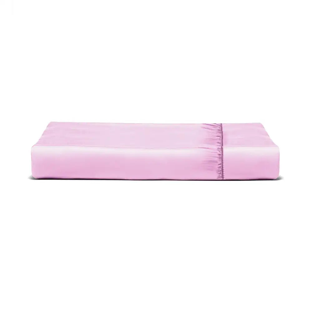 ths giza cotton super king fitted bed sheet mauve