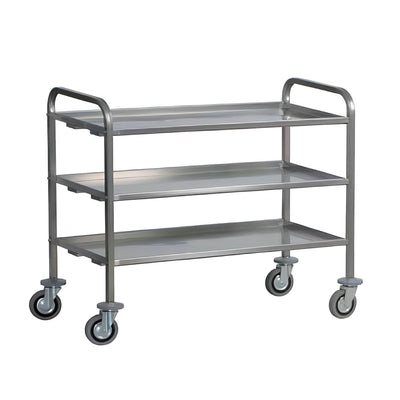 THS Service Trolley 3 Shelves, 80 x 50 x 90 cm