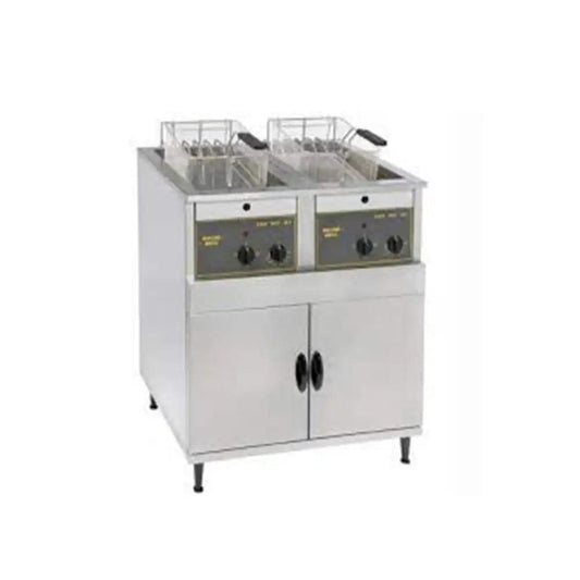 Roller Grill RF14DS Fryer Floor Standing 2 x 14 Litres 2 x 12 kW - HorecaStore