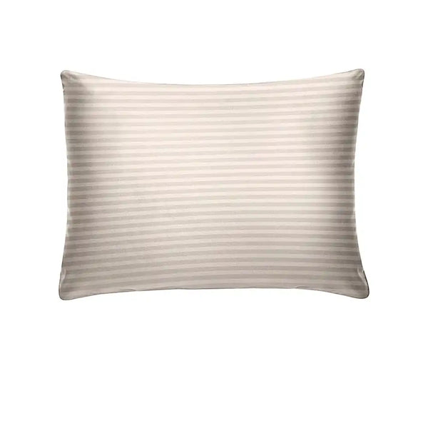 ths zen stripes cotton pillowcase pair pearl