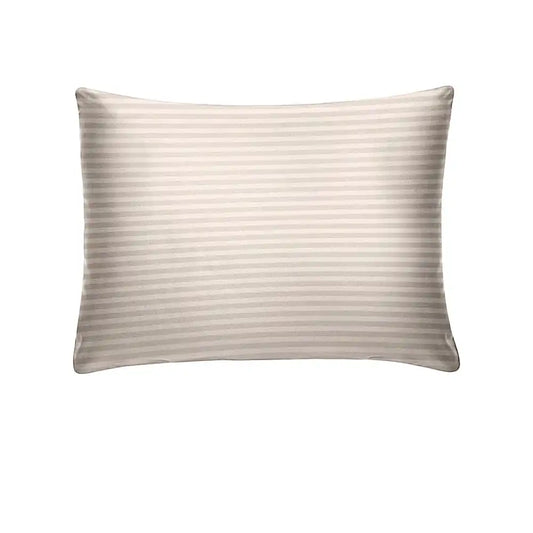 ths zen stripes cotton pillowcase pair pearl