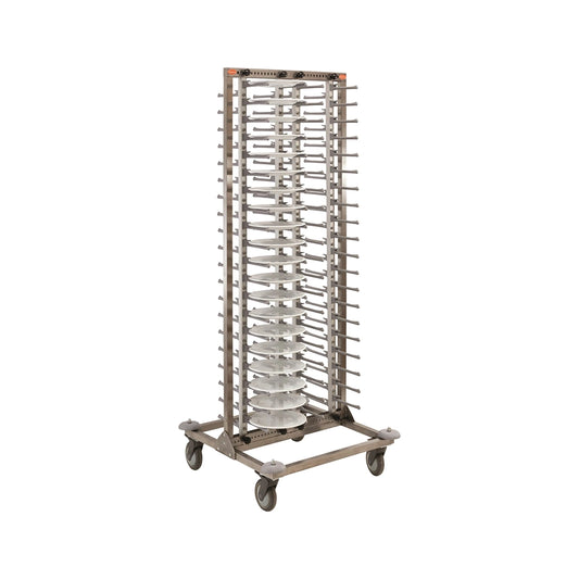 Tribeca Plate Stacking Trolley for max. 80 Plates with 72 x 72 x 182 cm