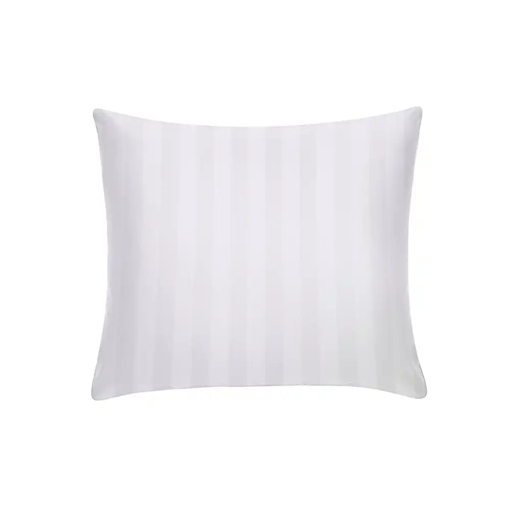 ths eternal stripes small cushion cover white