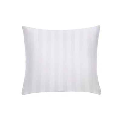 ths eternal stripes small cushion cover white