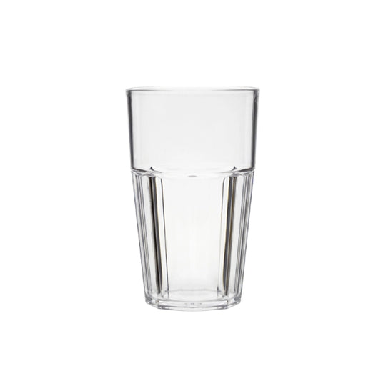 Tribeca  Casablanca Stackable Polycarbonate Pc Clear Tumbler 4 ml, BOX QUANTITY 80 PCS