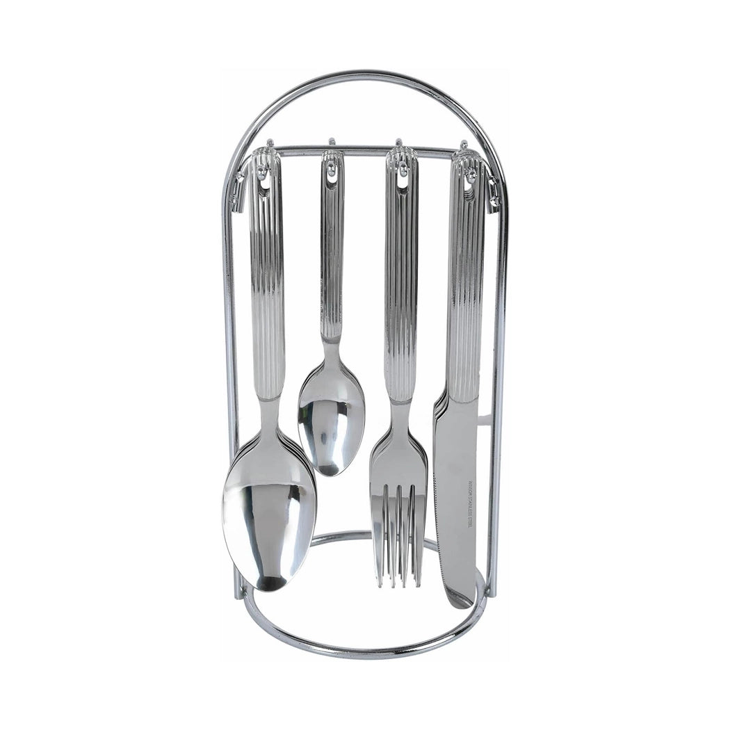 winsor-stainless-steel-cutlery-with-stand-set-of-24-silver