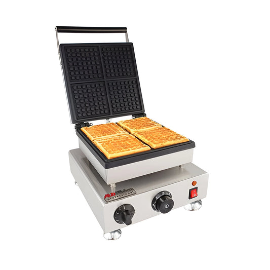 THS Electric Waffle Baker Single Head, 1.6 kW, 31 x 38 x 25 cm