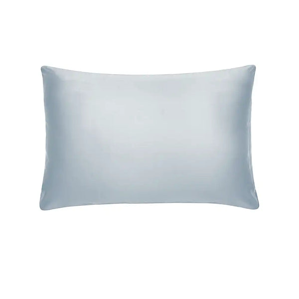 ths giza cotton oxford pillow cover pair silver grey