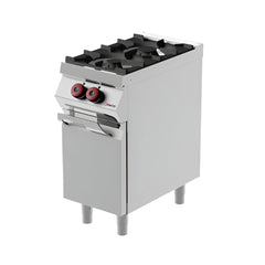 Desco Gas Range with Cabinet 2-Burner, 8.5 kW, 40 x 70 x 90 cm