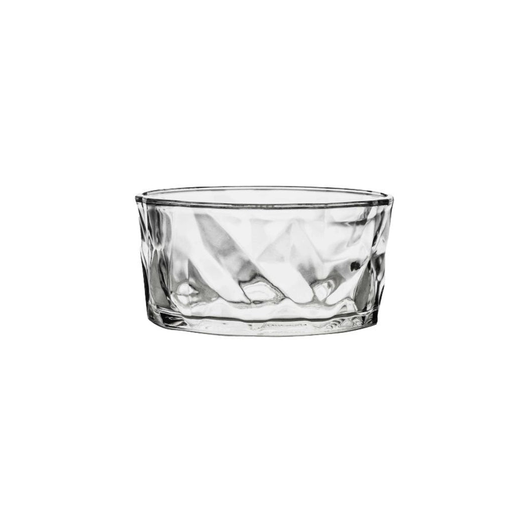 Tribeca Exclusive Prisma Polycarbonate Clear Grey Dessert Cup 160 ml, BOX QUANTITY 60 PCS