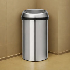 Brabantia Stainless Steel Touch bin, 60L With Matt Steel Lid