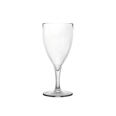 Tribeca  Premium Polycarbonate Pc Clear Wine Glass 230 ml, BOX QUANTITY 60 PCS