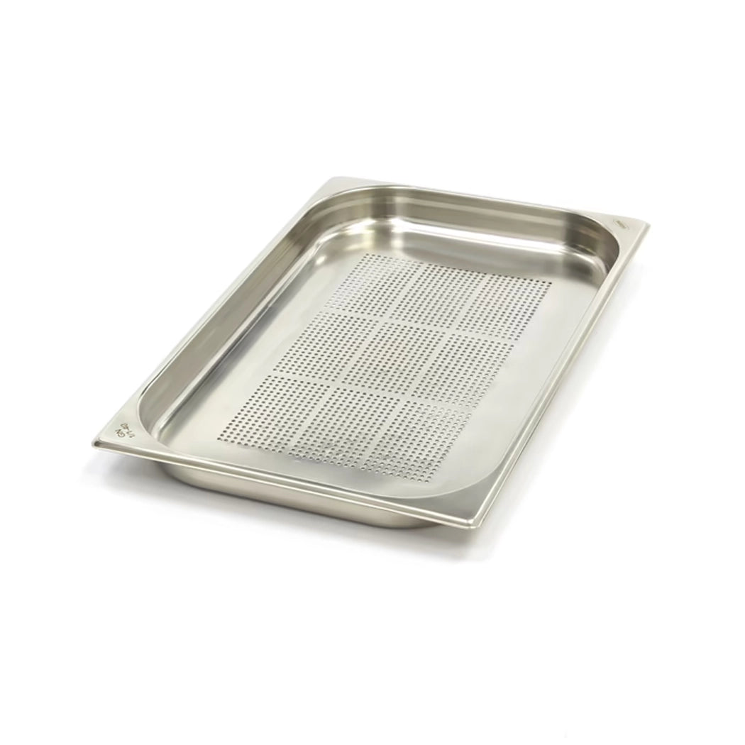 THS Stainless Steel Perforated GN  1/1 Pan, Height 4cm