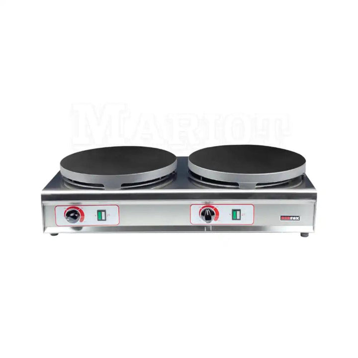 RM Gastro CRE235 Three Phase Double Electric Crepe Machine, Power 2 x 2.4 kW, 70 x 38 x 19 cm   HorecaStore