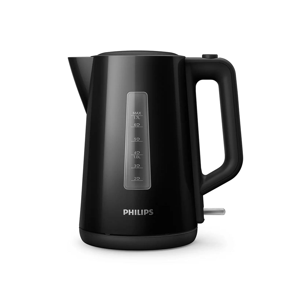 Philips Series 3000 Black Electric Kettle, 1.7 L, 2.2 kW