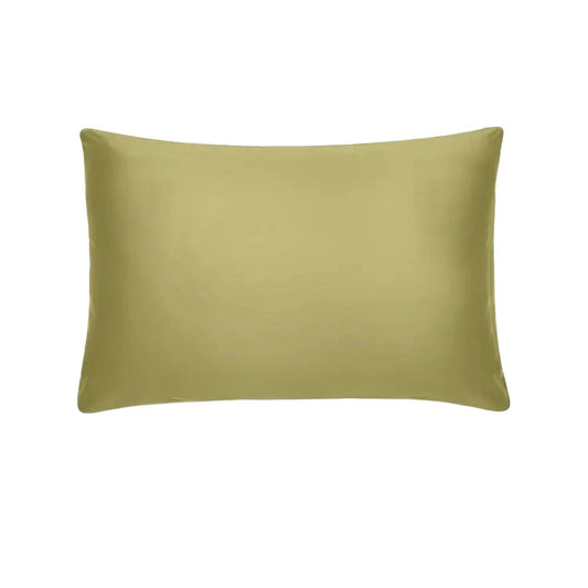 ths giza cotton pillowcase pair slit green