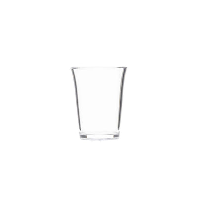 Tribeca Polycarbonate Clear Shot Glass 50 ml, BOX QUANTITY 120 PCS