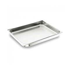 THS Stainless Steel Perforated GN 2/1 Pan, Height 20cm