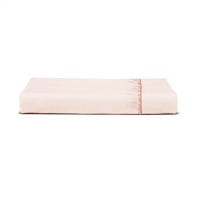 ths giza cotton king fitted bed sheet pastel pink