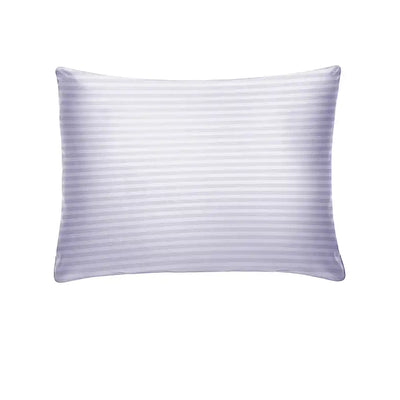 ths zen stripes single cotton pillowcase glacier