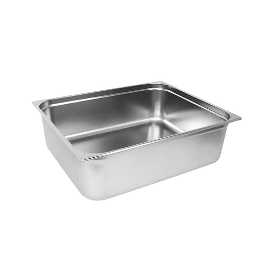 Viraj Stainless Steel GN 2/1 Pan, Height 20cm