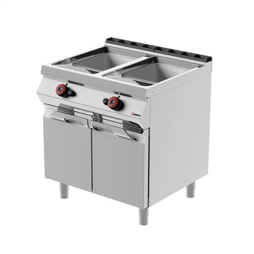 Desco FRG72M00 Double Bowl Gas Fryer 2 x 11 Liters 20 kW