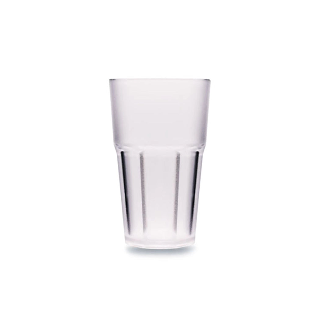 Tribeca Premium Frosted Polycarbonate Pc Clear Tumbler 400 ml, BOX QUANTITY 60 PCS