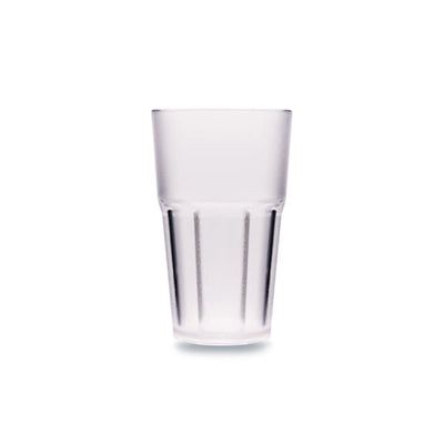 Tribeca Premium Frosted Polycarbonate Pc Clear Tumbler 400 ml, BOX QUANTITY 60 PCS