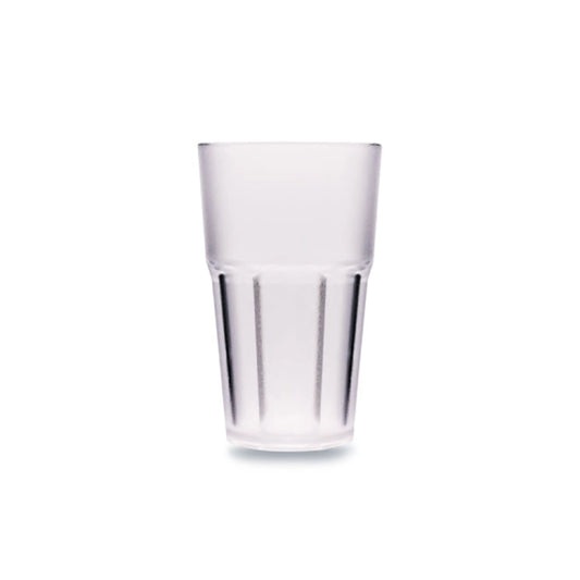 Tribeca Premium Frosted Polycarbonate Pc Clear Tumbler 400 ml, BOX QUANTITY 60 PCS