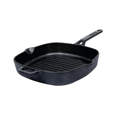 Meyer Cast Iron 1L Grill Pan, Black