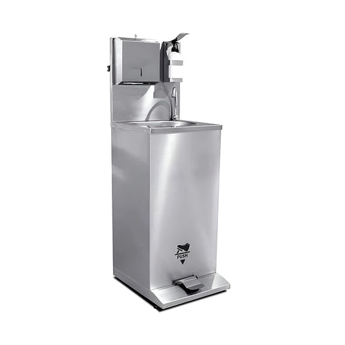 Empero Mobile Hand Wash Sink, 50 x 65.5 x 140 cm